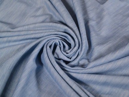 0,5m - Wolle/Baumwolle Jordy Blue